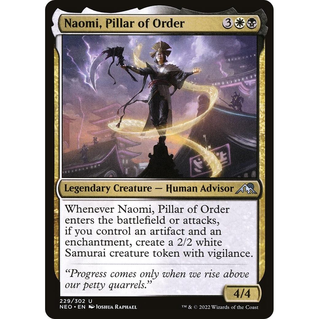 Image for Naomi, Pillar of Order (229) (NEO) - Magic: The Gathering