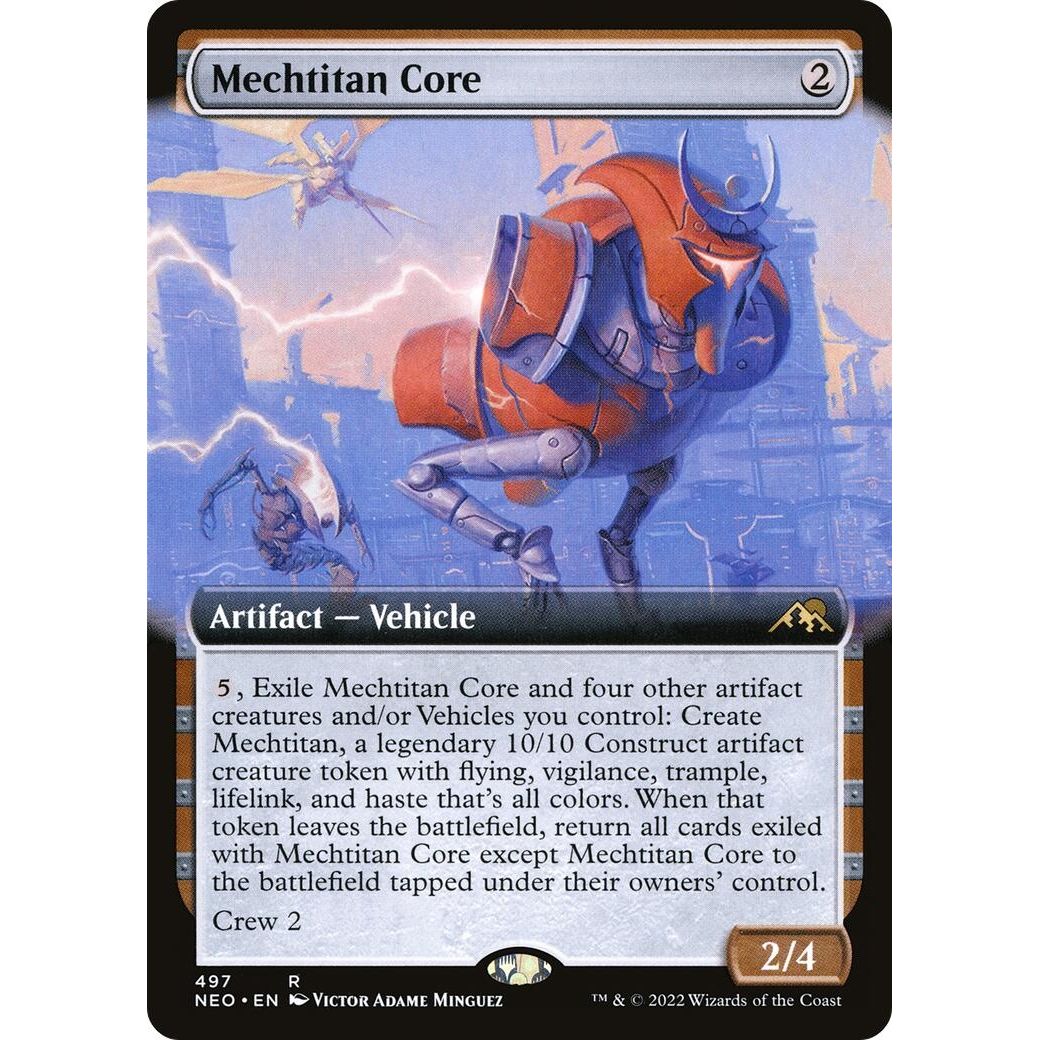 Image for Mechtitan Core (Extended Art) (497) (NEO) - Magic: The Gathering
