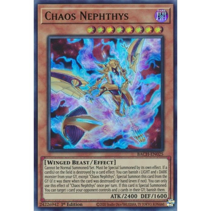 Image for Chaos Nephthys (BACH-EN025) (BACH) - YuGiOh