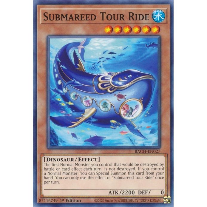 Image for Submareed Tour Ride (BACH-EN027) (BACH) - YuGiOh