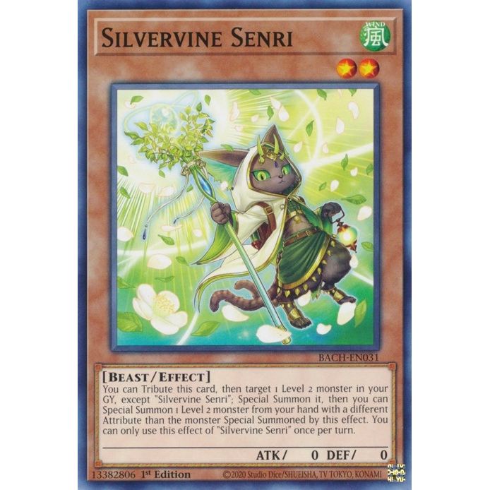 Image for Silvervine Senri (BACH-EN031) (BACH) - YuGiOh