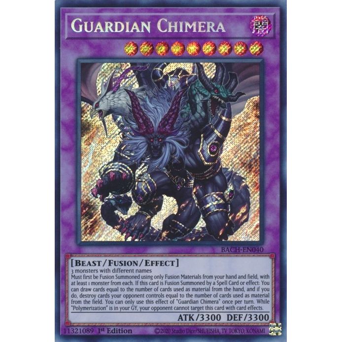 Image for Guardian Chimera (BACH-EN040) (BACH) - YuGiOh