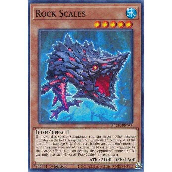 Image for Rock Scales (BACH-EN083) (BACH) - YuGiOh