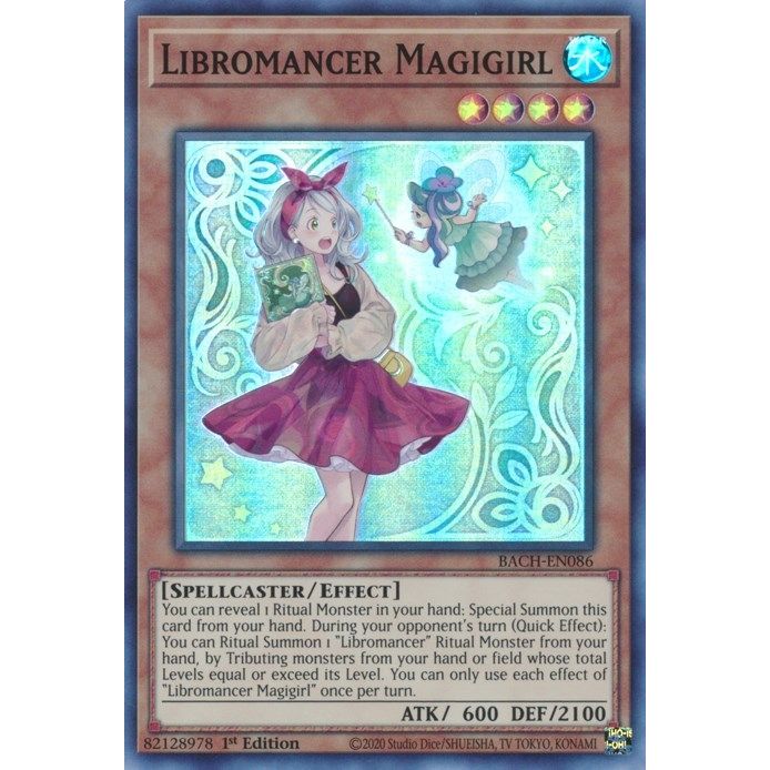 Image for Libromancer Magigirl (BACH-EN086) (BACH) - YuGiOh
