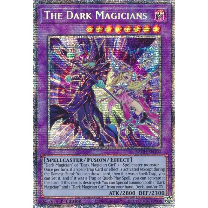 Image for The Dark Magicians (Starlight Rare) (BACH-EN100) (BACH) - YuGiOh
