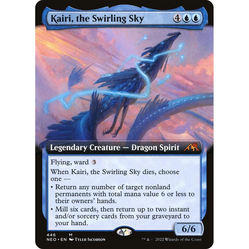 Image for Kairi, the Swirling Sky (Extended Art) (446) (NEO) - Magic: The Gathering
