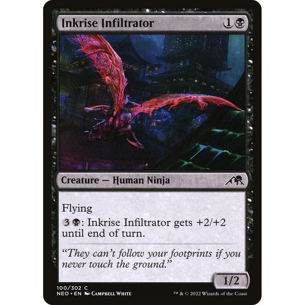 Image for Inkrise Infiltrator (100) (NEO) - Magic: The Gathering