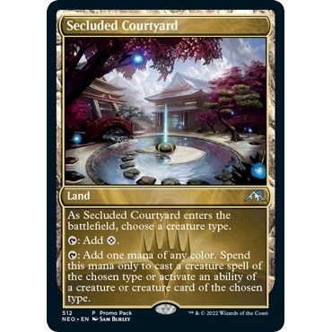Image for Secluded Courtyard (512) (PPNEO) - Magic: The Gathering