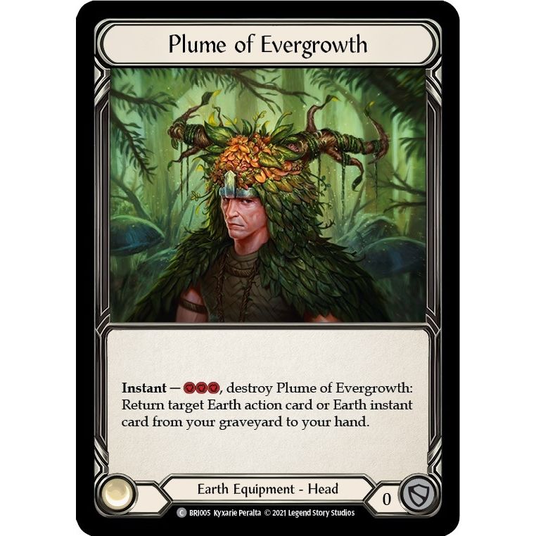 Image for Plume of Evergrowth (BRI005) (BRI) - Flesh and Blood TCG
