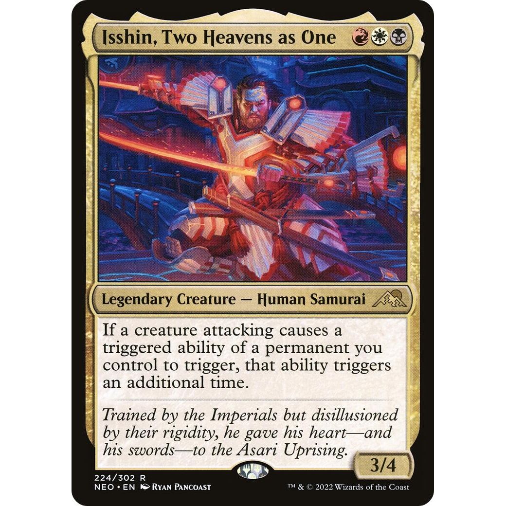 Image for Isshin, Two Heavens as One (224) (NEO) - Magic: The Gathering