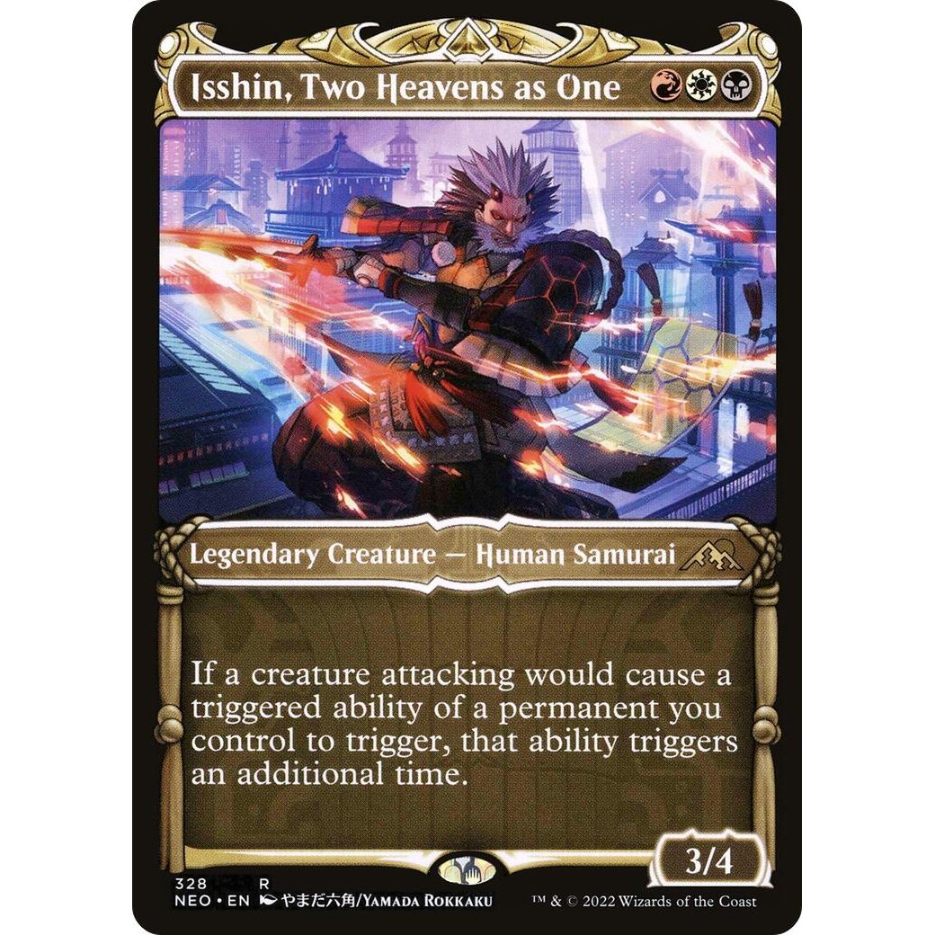 Image for Isshin, Two Heavens as One (Showcase) (328) (NEO) - Magic: The Gathering