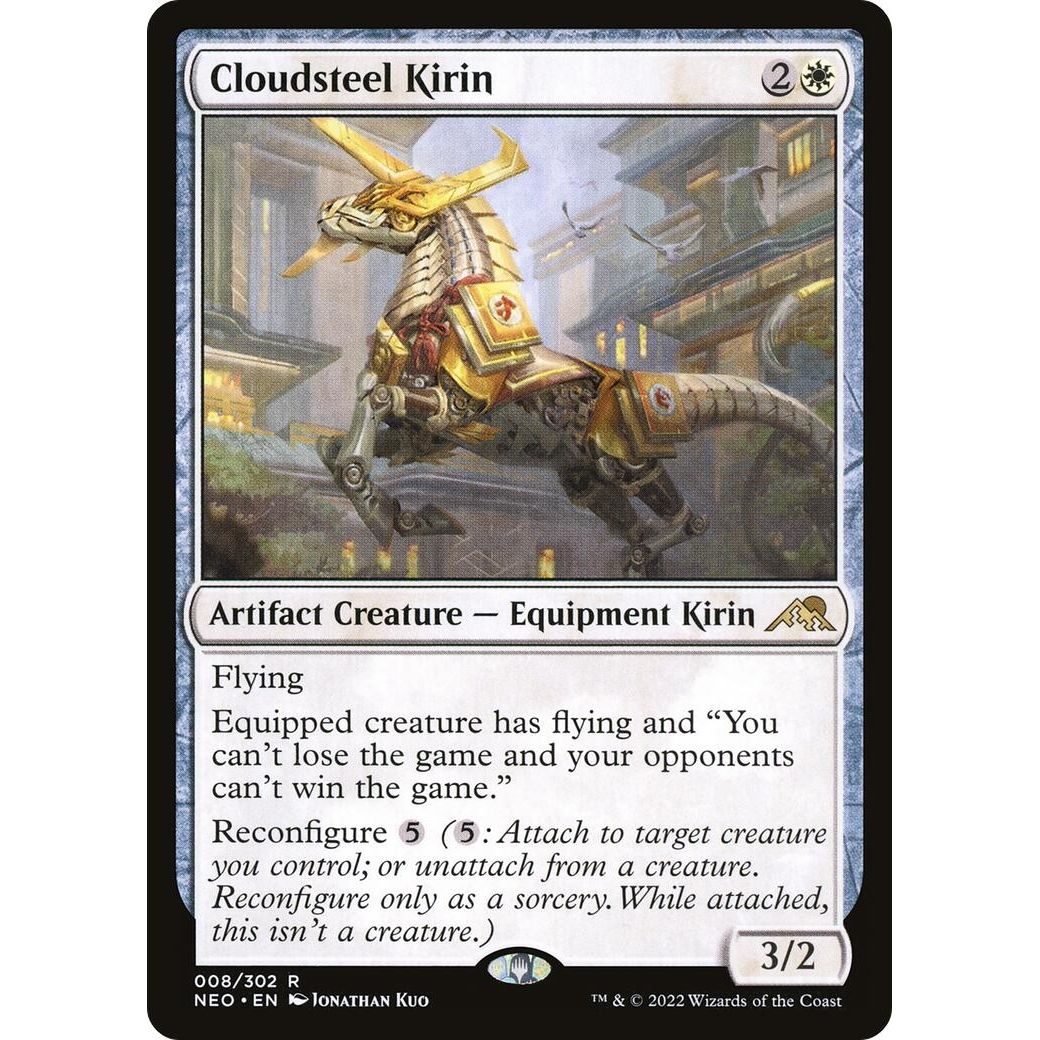 Image for Cloudsteel Kirin (8) (NEO) - Magic: The Gathering