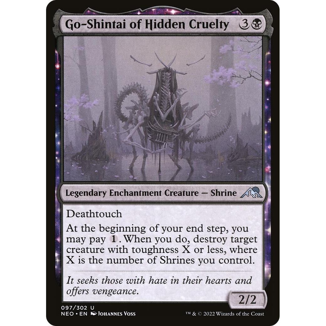 Image for Go-Shintai of Hidden Cruelty (97) (NEO) - Magic: The Gathering