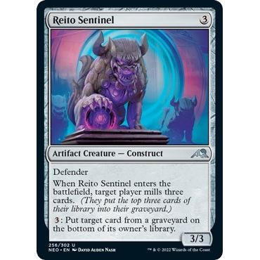 Image for Reito Sentinel (256) (NEO) - Magic: The Gathering