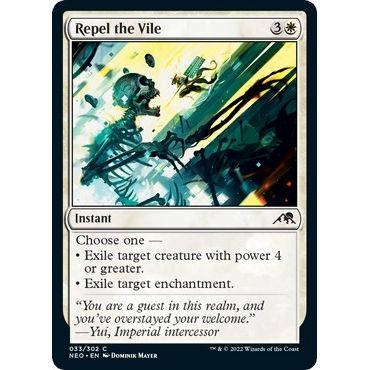 Image for Repel the Vile (33) (NEO) - Magic: The Gathering