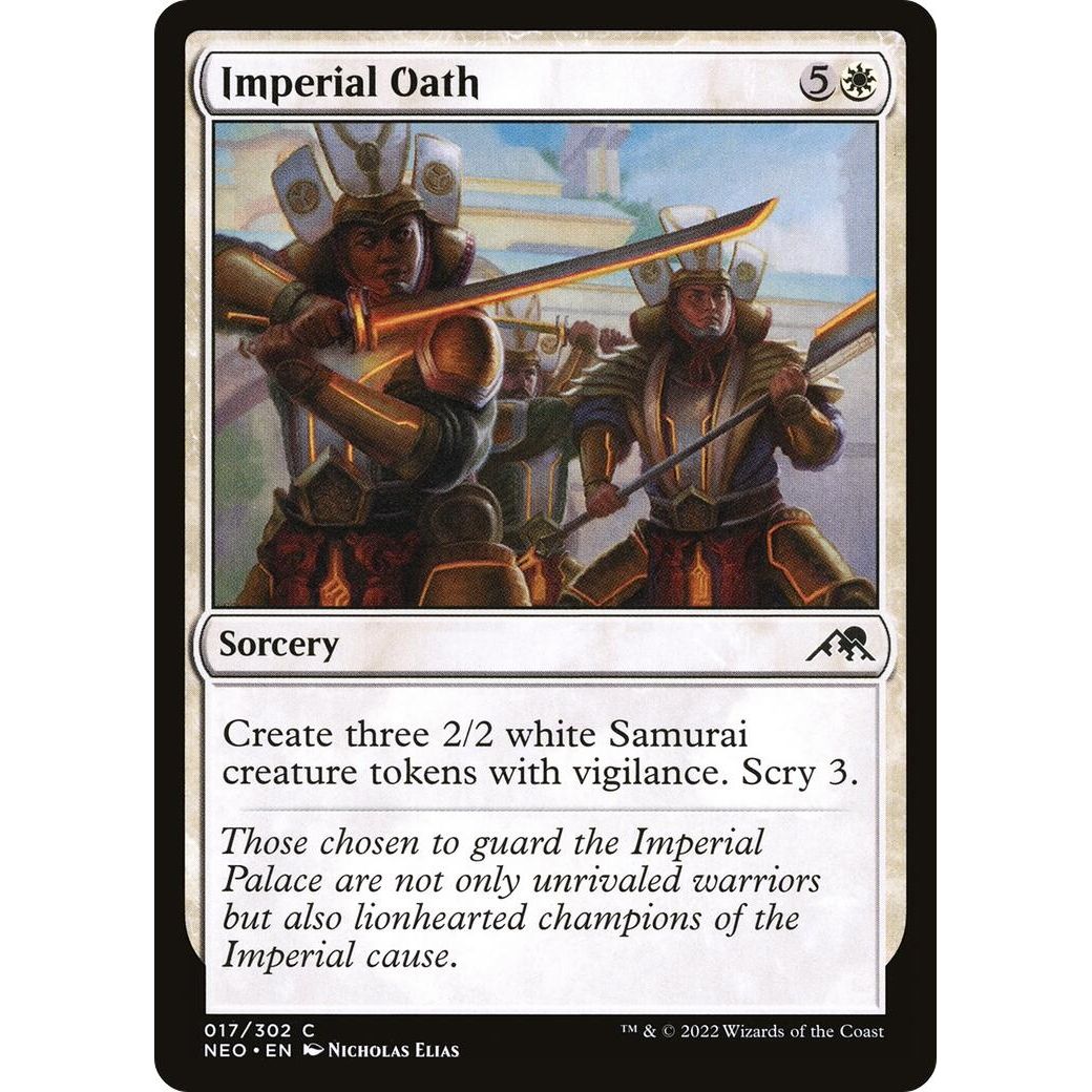 Image for Imperial Oath (17) (NEO) - Magic: The Gathering