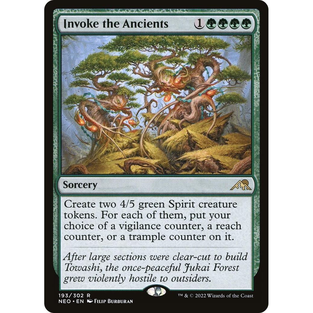 Image for Invoke the Ancients (193) (NEO) - Magic: The Gathering