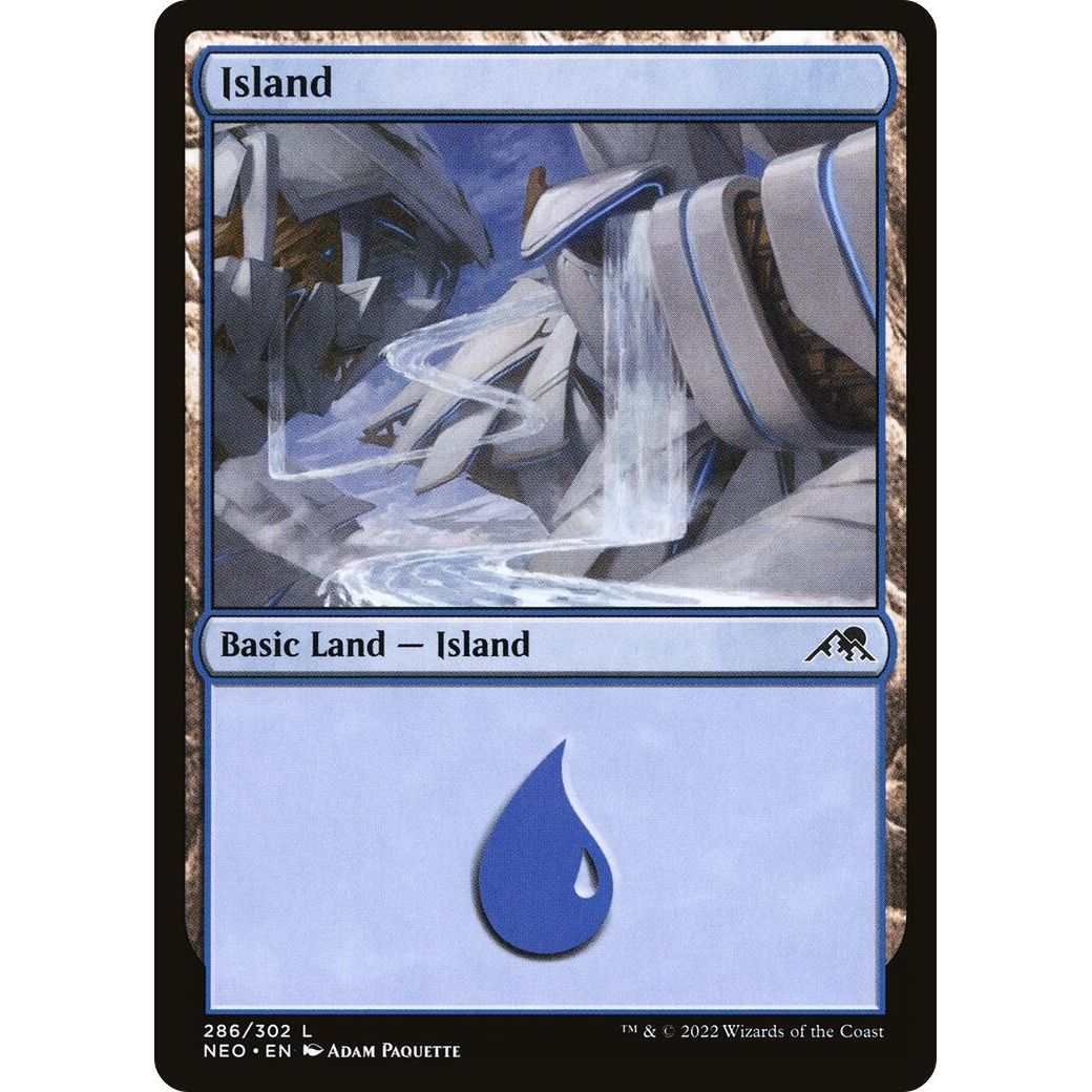Image for Island (286) (286) (NEO) - Magic: The Gathering
