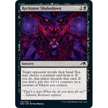Image for Reckoner Shakedown (119) (NEO) - Magic: The Gathering