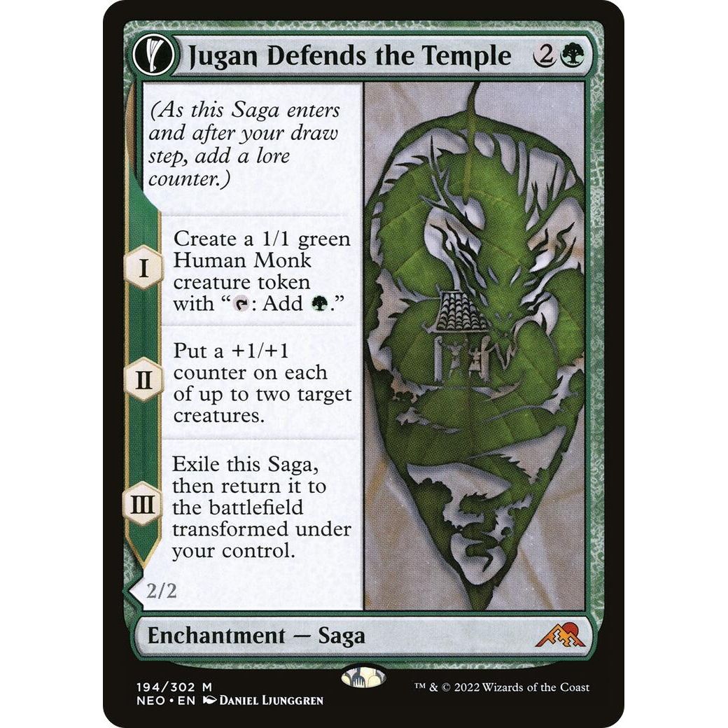 Image for Jugan Defends the Temple (194) (NEO) - Magic: The Gathering