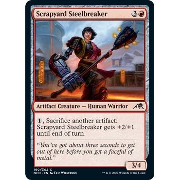 Image for Scrapyard Steelbreaker (160) (NEO) - Magic: The Gathering