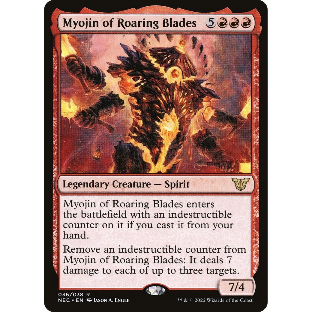 Image for Myojin of Roaring Blades (36) (NEC) - Magic: The Gathering