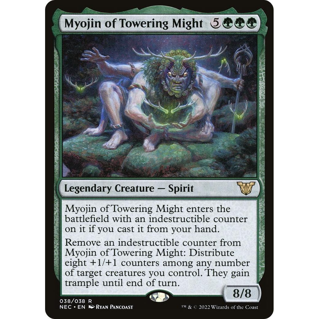 Image for Myojin of Towering Might (38) (NEC) - Magic: The Gathering