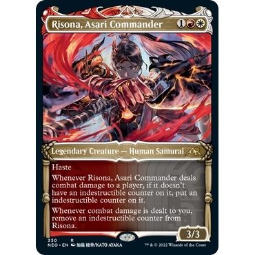 Image for Risona, Asari Commander (Showcase) (330) (NEO) - Magic: The Gathering