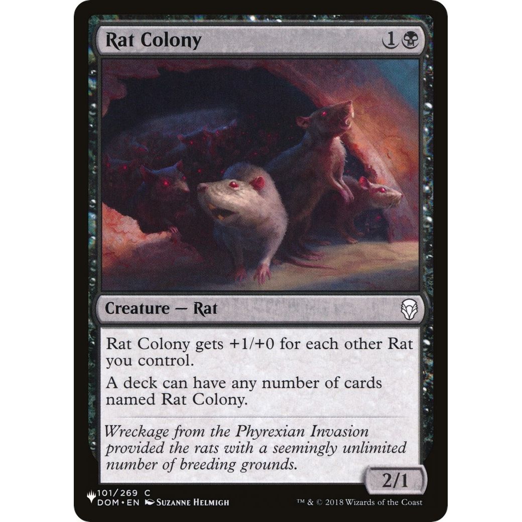 Image for Rat Colony (101/269) (LIST) - Magic: The Gathering
