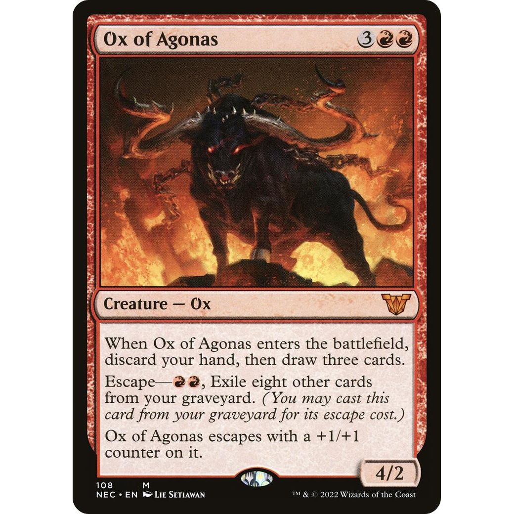 Image for Ox of Agonas (108) (NEC) - Magic: The Gathering
