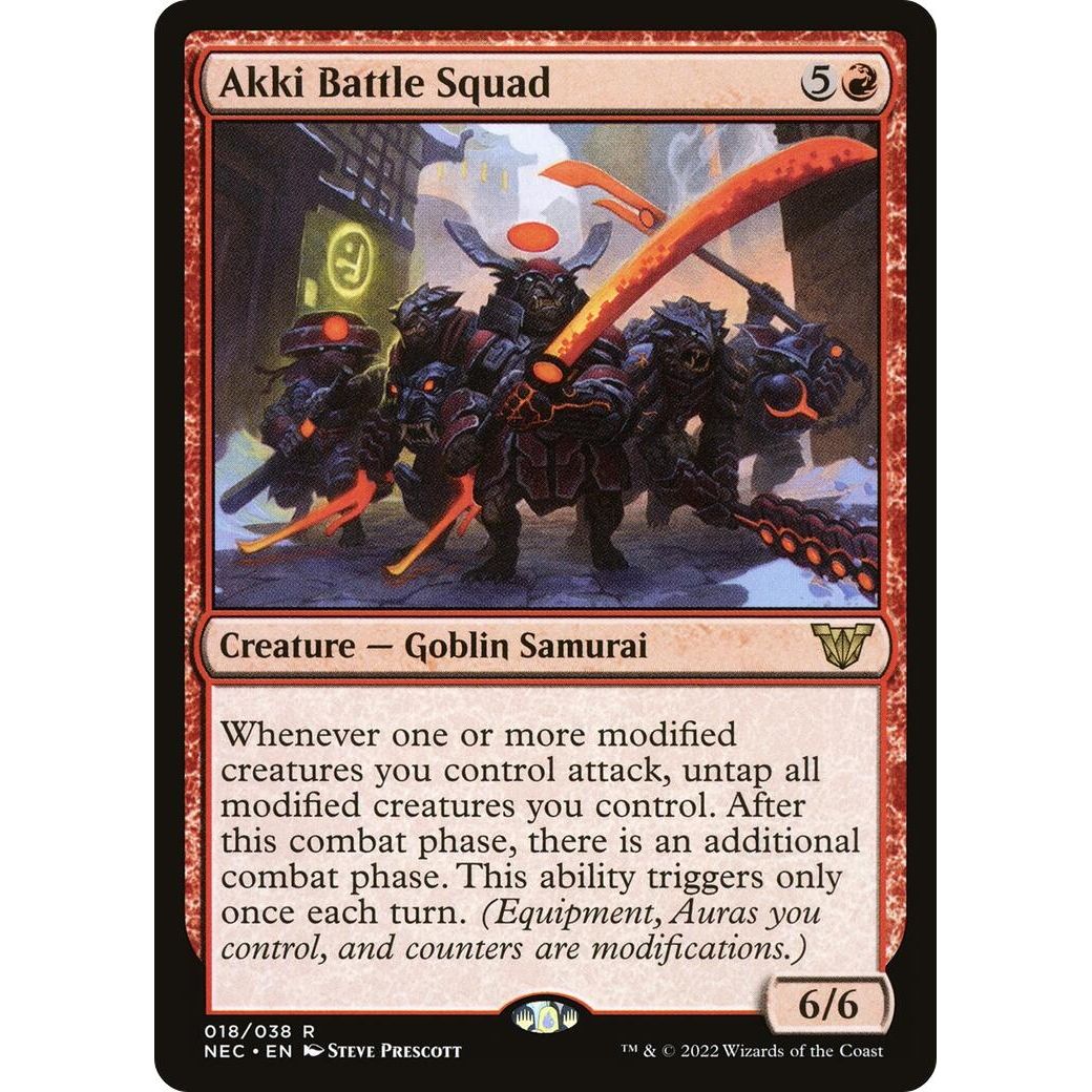 Image for Akki Battle Squad (18) (NEC) - Magic: The Gathering