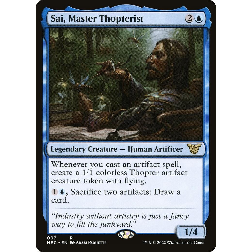 Image for Sai, Master Thopterist (97) (NEC) - Magic: The Gathering