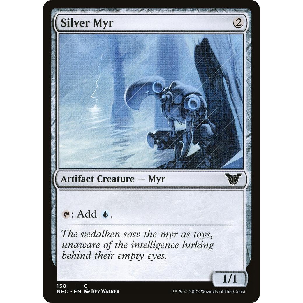 Image for Silver Myr (158) (NEC) - Magic: The Gathering