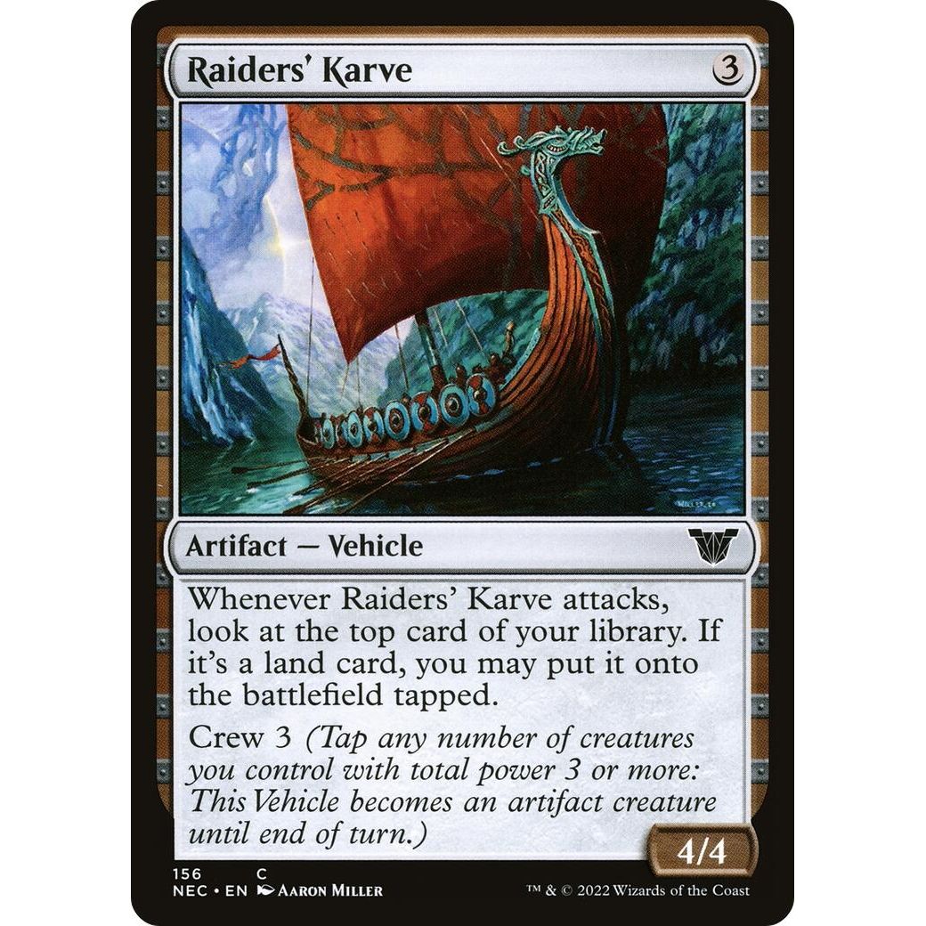 Image for Raiders' Karve (156) (NEC) - Magic: The Gathering