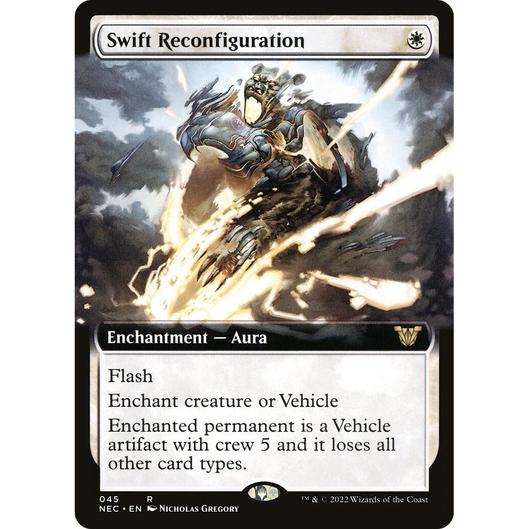Image for Swift Reconfiguration (Extended Art) (45) (NEC) - Magic: The Gathering