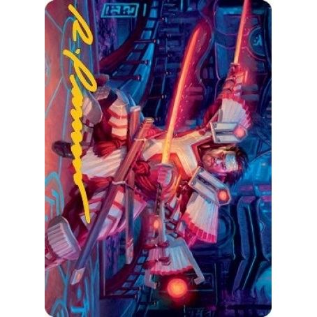 Image for Isshin, Two Heavens as One Art Card (14/81) (Gold-Stamped Signature) (14) (ASNEO) - Magic: The Gathering