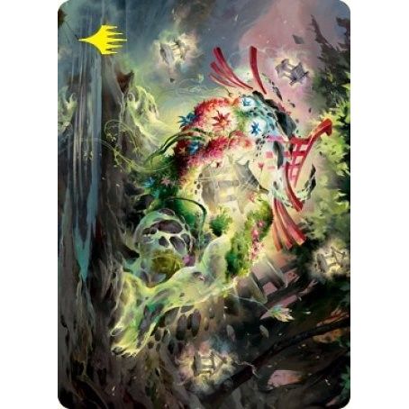 Image for Go-Shintai of Life's Origin Art Card (Gold-Stamped Signature) (26) (ASNEO) - Magic: The Gathering