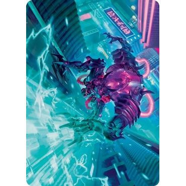 Image for Surgehacker Mech Art Card (45) (ASNEO) - Magic: The Gathering