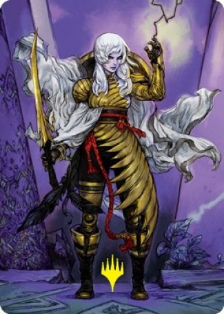 Image for The Wandering Emperor Art Card (49/81) (Gold-Stamped Signature) (49) - Magic: The Gathering
