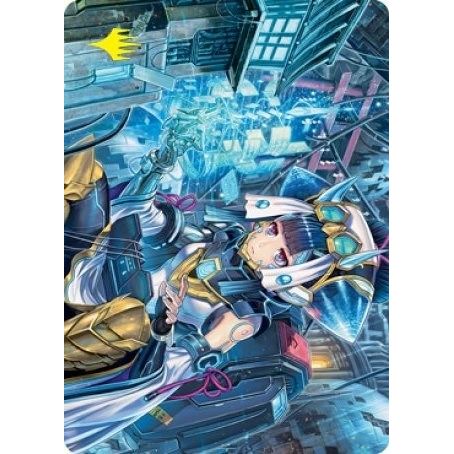 Image for Covert Technician Art Card (Gold-Stamped Signature) (51) (ASNEO) - Magic: The Gathering