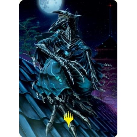 Image for Jin-Gitaxias, Progress Tyrant Art Card (Gold-Stamped Signature) (52) (ASNEO) - Magic: The Gathering