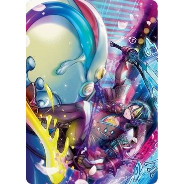 Image for Tatsunari, Toad Rider Art Card (60) (ASNEO) - Magic: The Gathering