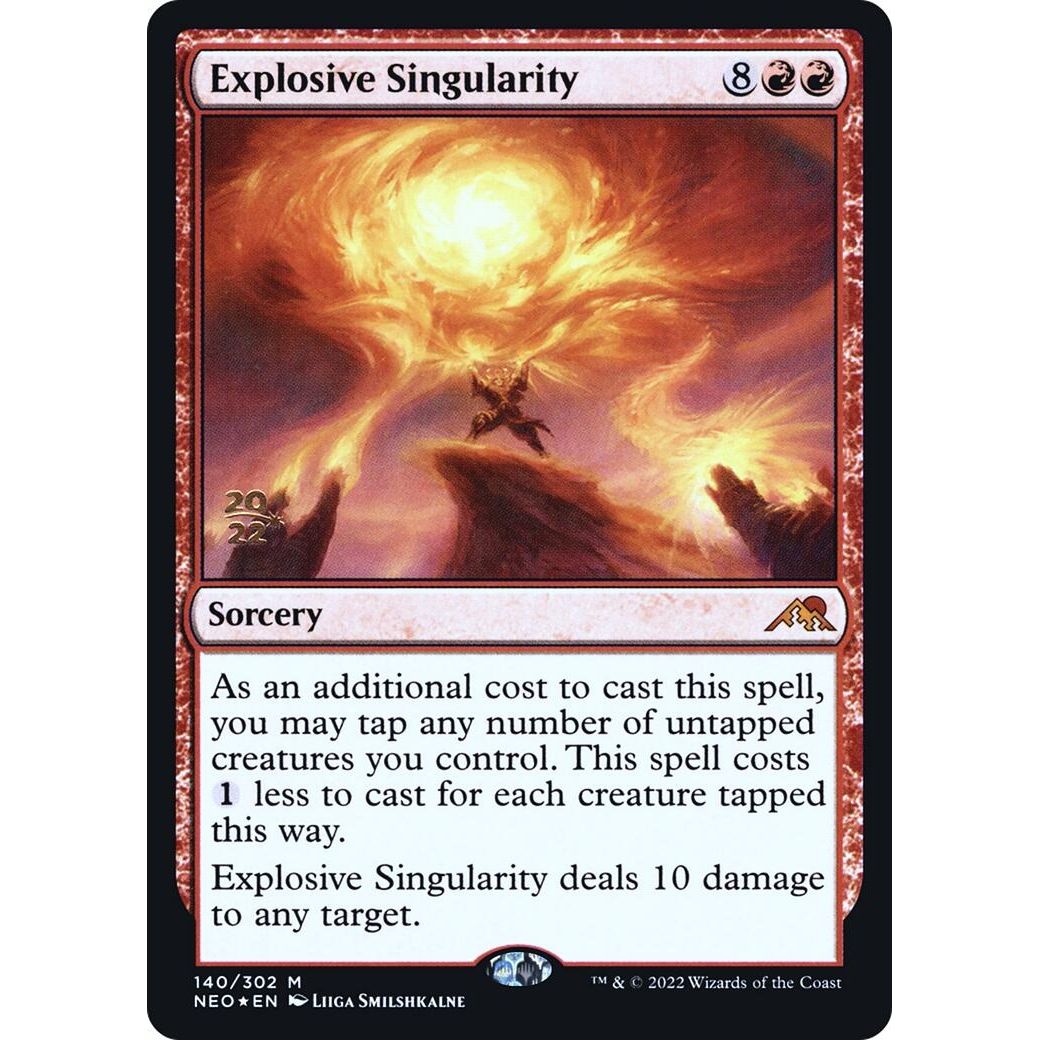 Image for Explosive Singularity (140) (PRE) - Magic: The Gathering