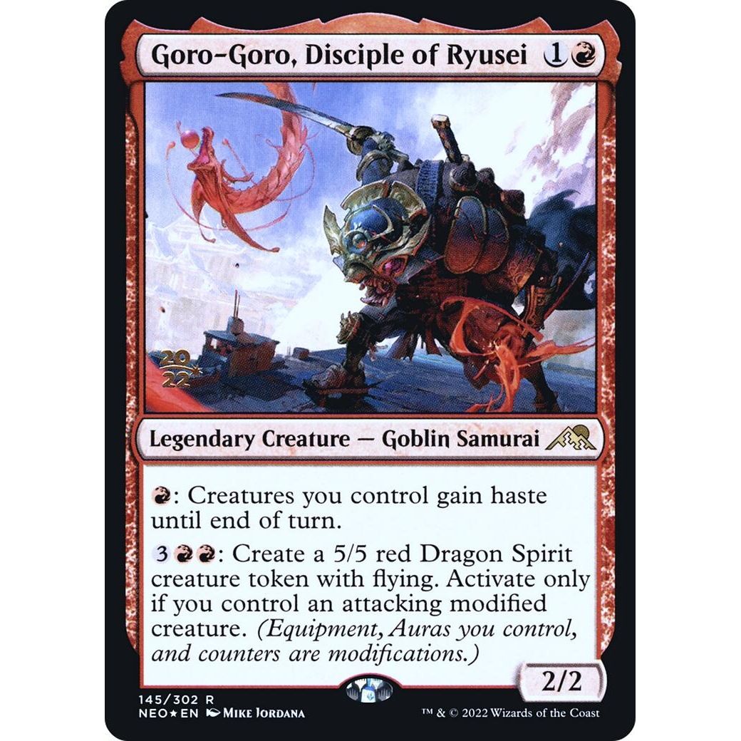 Image for Goro-Goro, Disciple of Ryusei (145) (PRE) - Magic: The Gathering