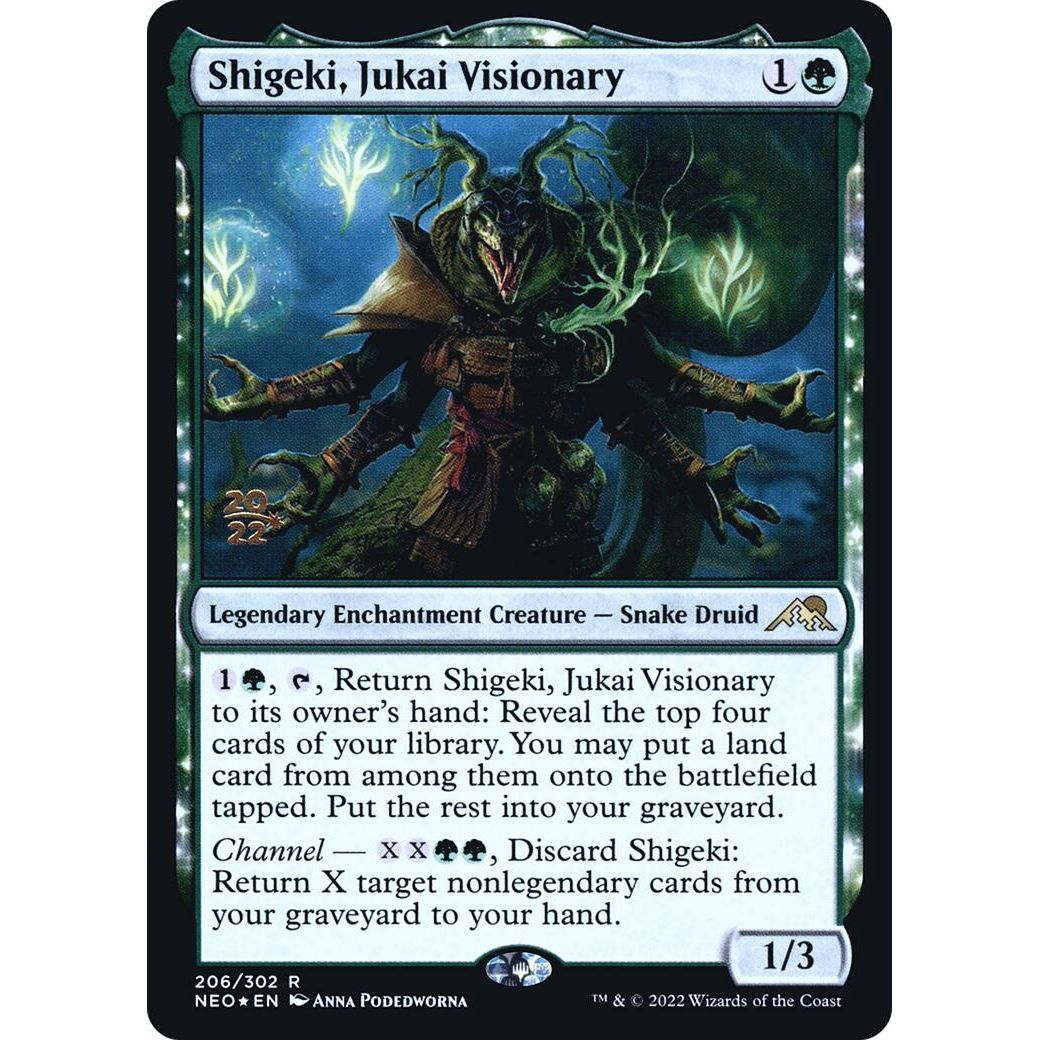 Image for Shigeki, Jukai Visionary (206) (PRE) - Magic: The Gathering
