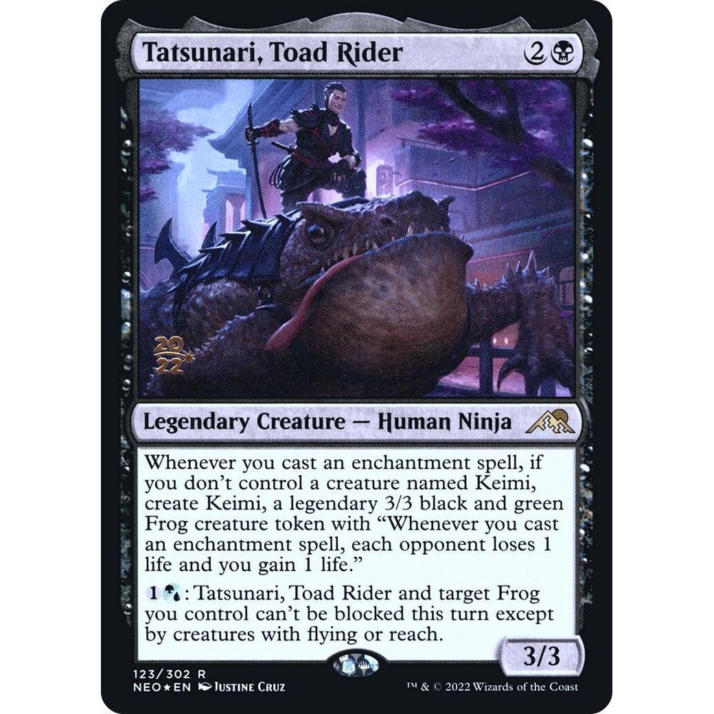 Image for Tatsunari, Toad Rider (123) (PRE) - Magic: The Gathering