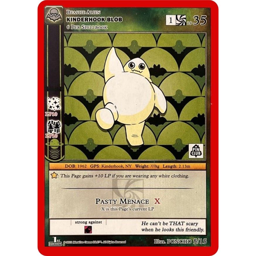 Image for Kinderhook Blob (Pin Club Nightfall Mystery Collection 1st Edition) (5/15) (MISC) - MetaZoo