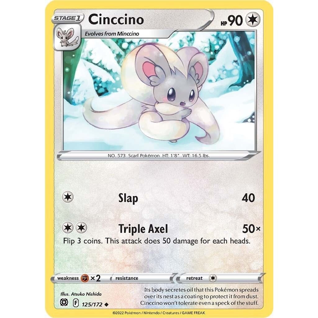 Image for Cinccino (125/172) (SWSH09) - Pokemon