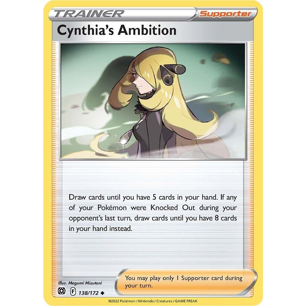 Image for Cynthia's Ambition (138/172) (SWSH09) - Pokemon