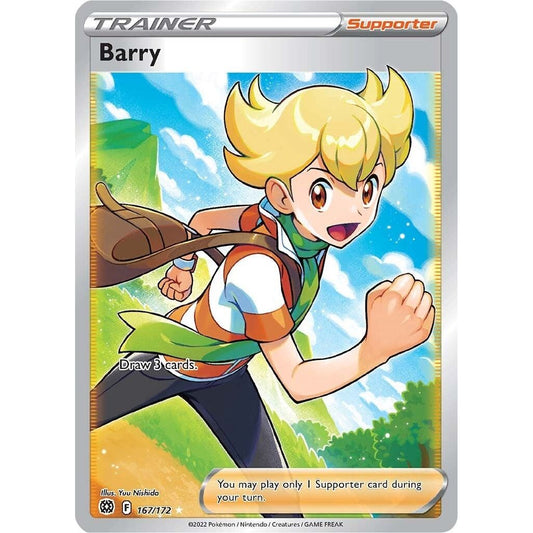 Image for Barry (Full Art) (167/172) (SWSH09) - Pokemon